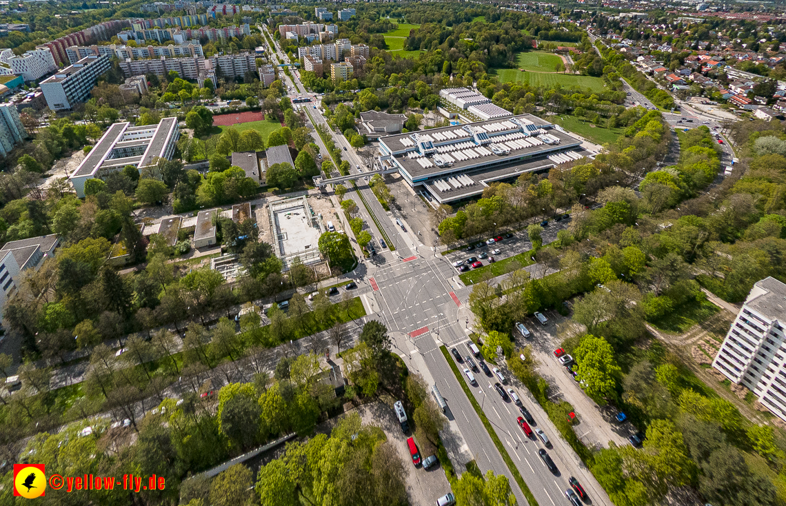 04.05.2023 - Luftbilder vom Haus für Kinder in Neuperlach
